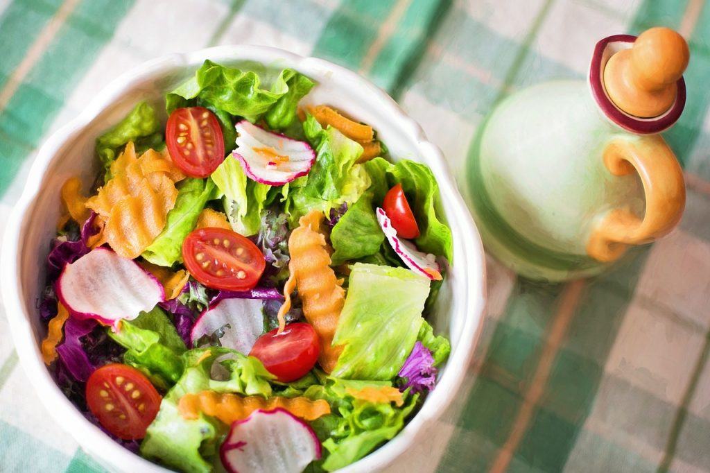 benefícios da salada