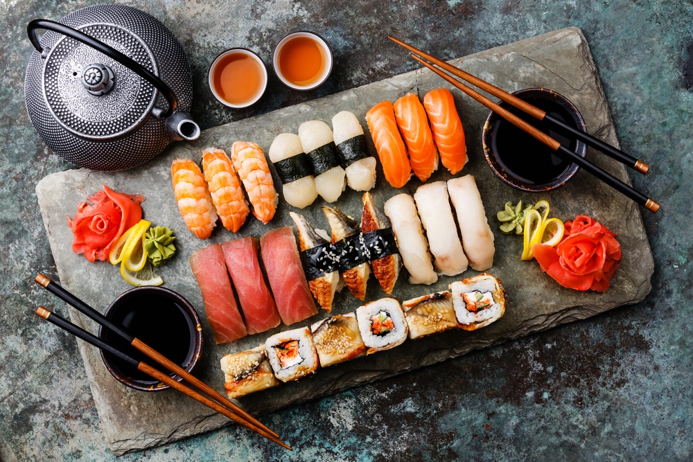 Benefícios do Sushi para a saúde